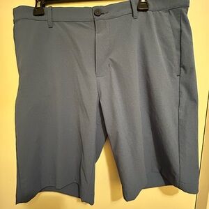 Men's Tommy Bahama Performance Like New Blue Golf Shorts, Size 35W, 10 Inseam